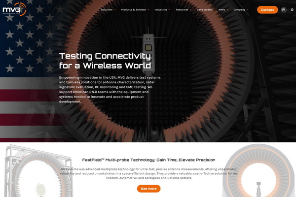 Microwave Vision Group公式HPキャプチャ